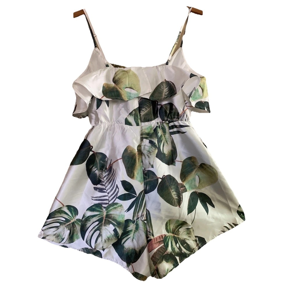 fashion nova Women's Tulum Babe Romper womens size M NWT